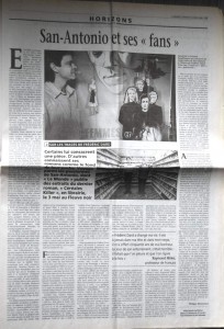 Le Monde 14 avril 2001 article