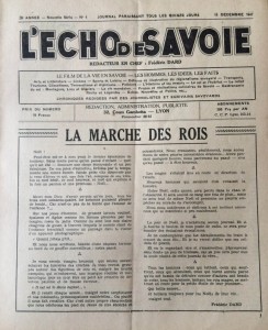 L'écho de Savoie n°4editorial.J