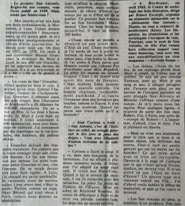 Le Monde n°1917 haut article