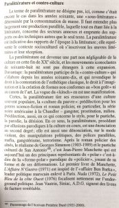 Histoire de la littérature française du 20ème siècle p99