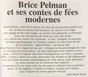 Revue 813 n°88-89 Brice Pelman