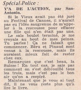 Informations Fleuve Noir n°28 avril 1967 SA2