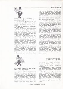 Informations Fleuve Noir n°91 septembre 1972 back