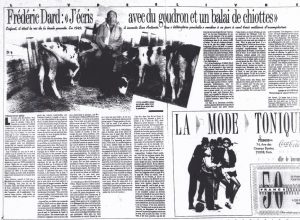 Libération n°2193 article sur San-Antonio