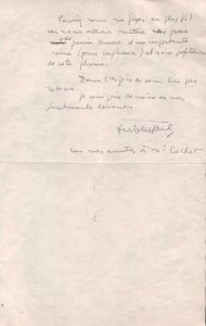 lettre FD à Mme Rambaud page 2