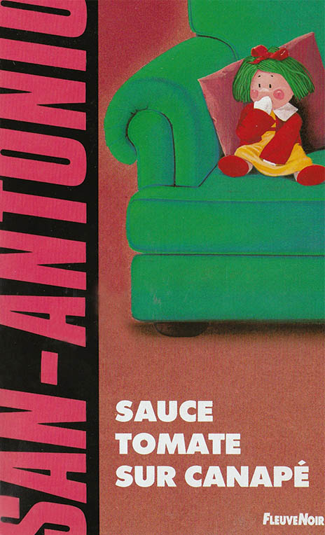 Sauce tomate sur canapé