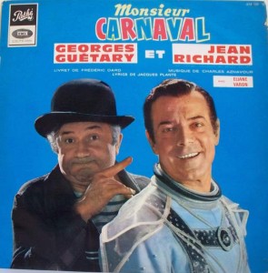 Monsieur Carnaval 33 Tours