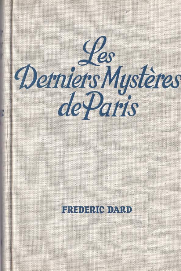 Les derniers mystères de Paris