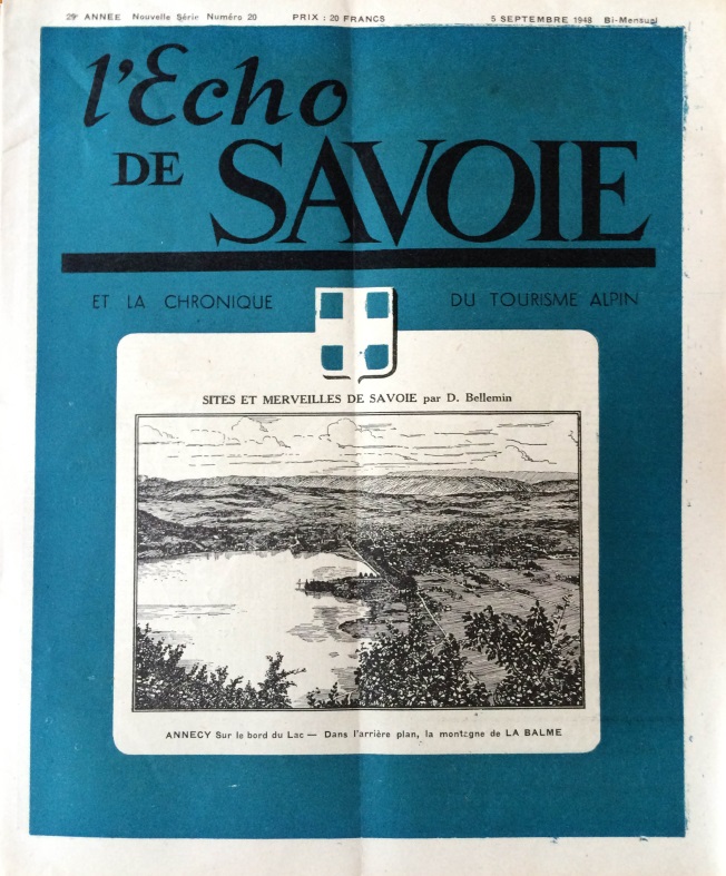L'Echo de Savoie n°20