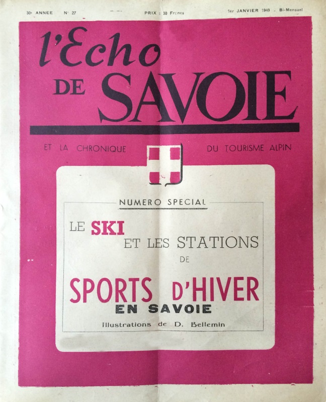 L'Echo de Savoie n°27 1er janvier 1949