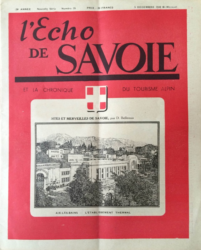 L'Echo de Savoie n°26