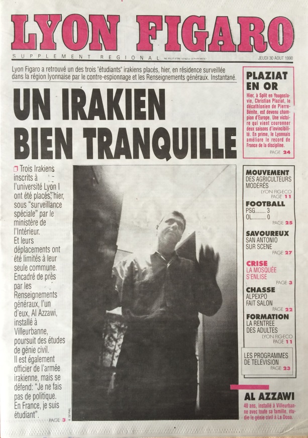 Lyon Figaro 30 août 1990