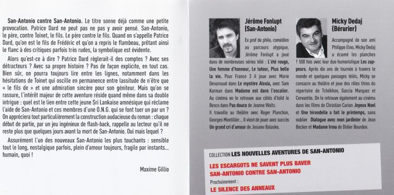 San Antonio J Ai Peur Des Mouches
