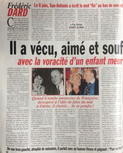 France Dimanche N°2807 article 1 bis