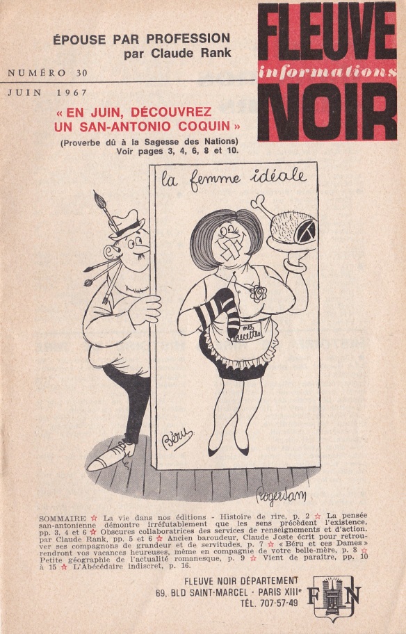 Informations Fleuve Noir n°30 juin 1967