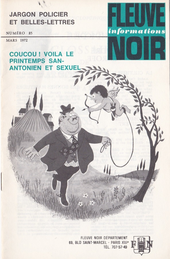 Informations Fleuve Noir n°85 mars 1972