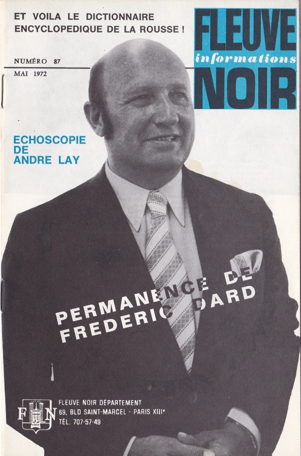 Informations Fleuve Noir n°87 mai 1972