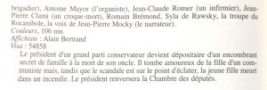 Jean-Pierre Mocky Y-a-t'il un Français dans la salle p 198