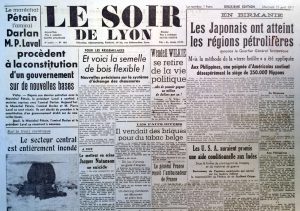 Le soir de Lyon n°651 15 avril 1942